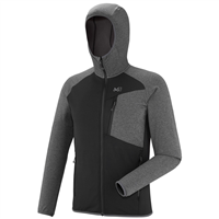 Фото - Кофта MILLET SENECA TECNO II HOODIE M H TARMAC/NOIR разм. L