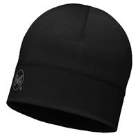 Фото - BUFF LIGHTWEIGHT MERINO WOOL HAT solid black