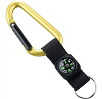 фото - Munkees 3228 Карабін 8 mm with strap, compass, keyring