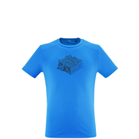 фото - Футболка MILLET KAMET MAP SS M ICON BLUE розм. M