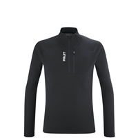 фото - Футболка Millet KAMET TS ZIP LS M BLACK розм. XS
