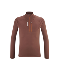 фото - Футболка Millet KAMET TS ZIP LS M CINNAMON розм. M