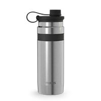 Фото - Термофляга з широким горлом PRIMUS Mika Wide Insulated Bottle Drink Cap 0.75 L - Stainless Stee