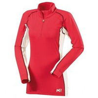 фото - Пуловер MILLET LD Hakkoda Top rose red/lily white розм. XS